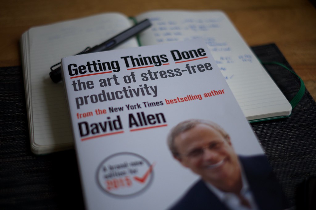 Getting Things Done Book David Allen Productivity Methodology